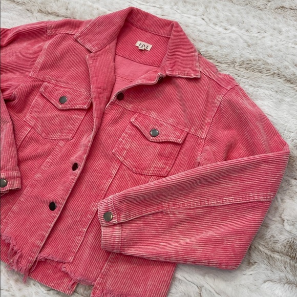 POL Pink Corduroy Fabric - Picture 5 of 7